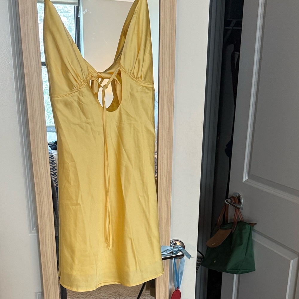 Pepper mayo yellow mini dress - NEVER WORN